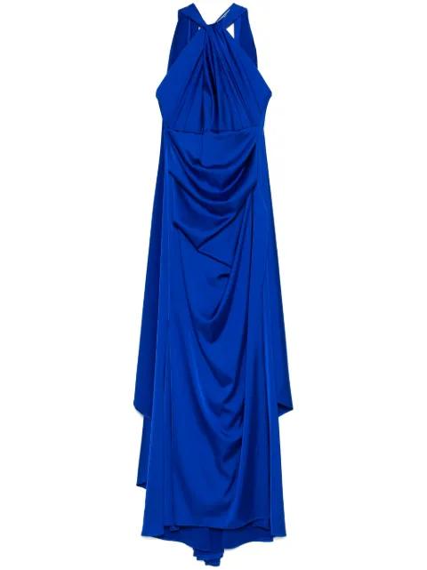 cape-insert gown by TALBOT RUNHOF