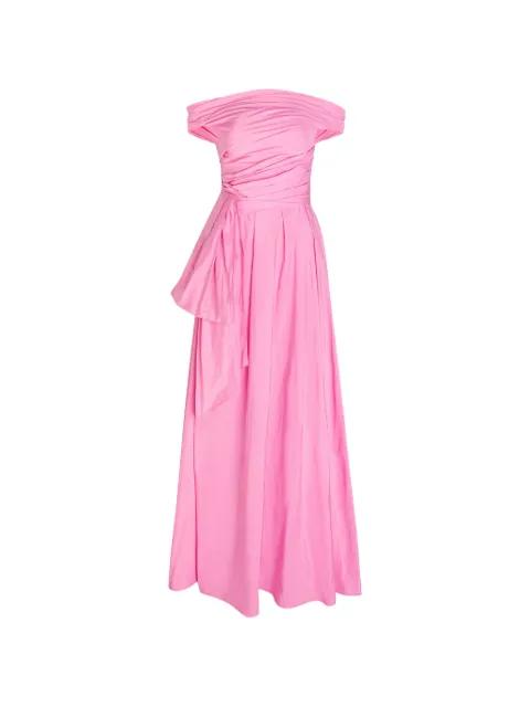 draped maxi dress by TALBOT RUNHOF