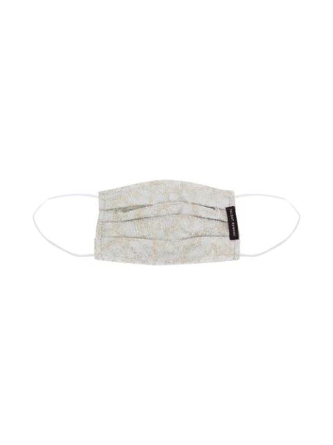 marble-pattern face mask by TALBOT RUNHOF