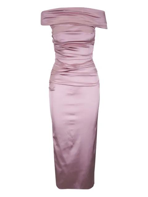 satin dress by TALBOT RUNHOF