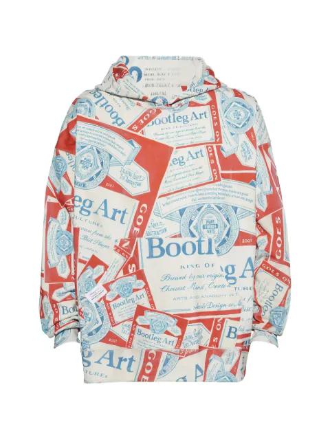 graphic-print hoodie by TALKING ABOUT THE ABSTRACTION