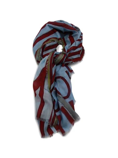 pop corn silk printed scarf by TALKING WALLS