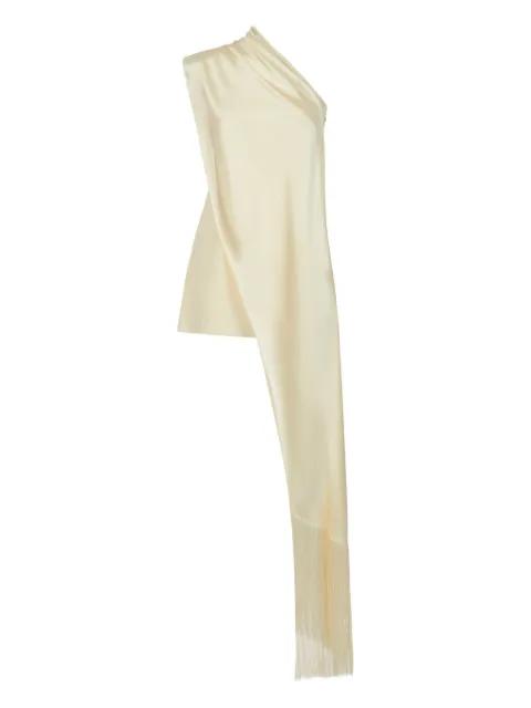 Berenson draped fringe dress by TALLER MARMO