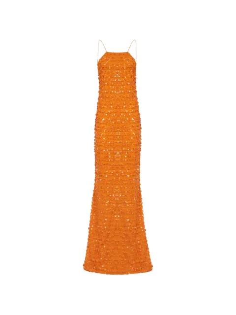 Candice sequinned maxi dress by TALLER MARMO