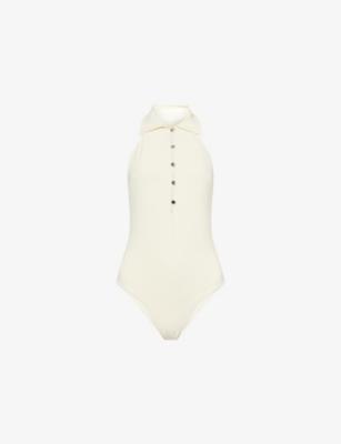 Club Collared Swimsuit by TALLER MARMO