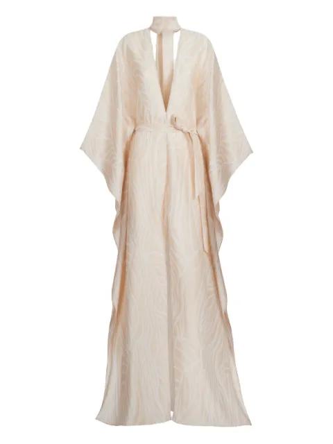 Completely OOO tie-neck maxi dress by TALLER MARMO
