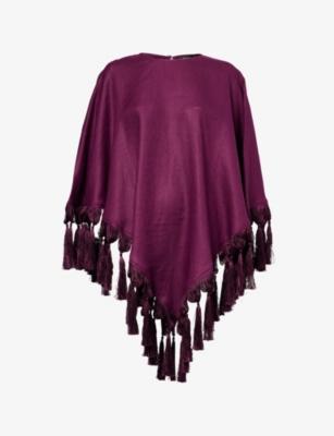 Gloria Tassel Linen Kaftan by TALLER MARMO