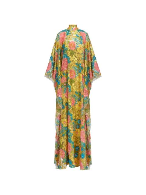 Grand Graham Kaftan floral dress by TALLER MARMO