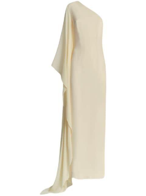 Jasmine draped maxi dress by TALLER MARMO