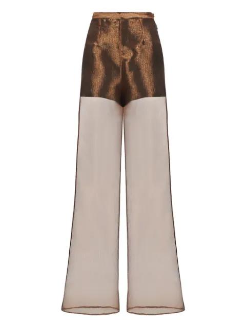 Marlene see-through trousers by TALLER MARMO