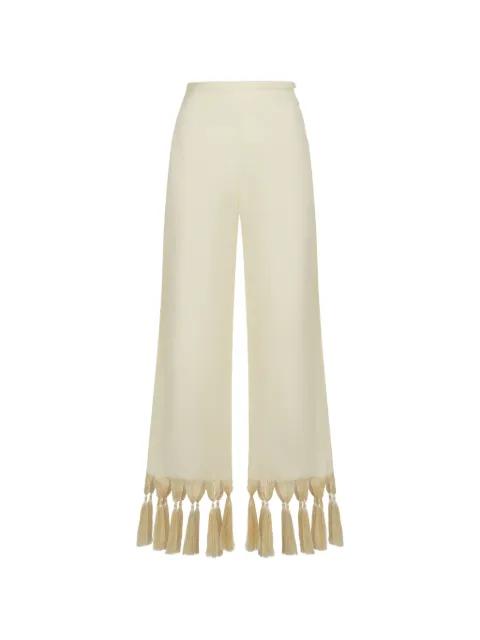 Marlino fringed trousers by TALLER MARMO