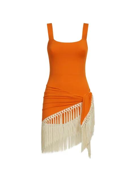 Mini Lido fringe swimsuit by TALLER MARMO