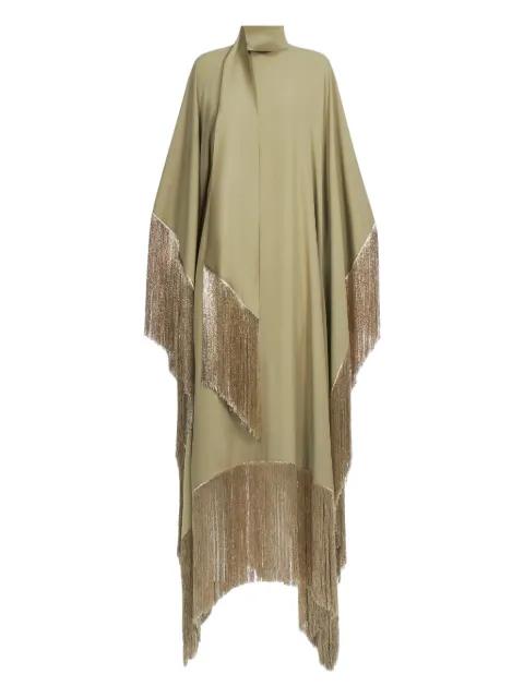 Mrs. Ross Revue fringed midi dress by TALLER MARMO