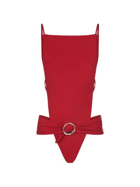 Scirocco buckled swimsuit by TALLER MARMO