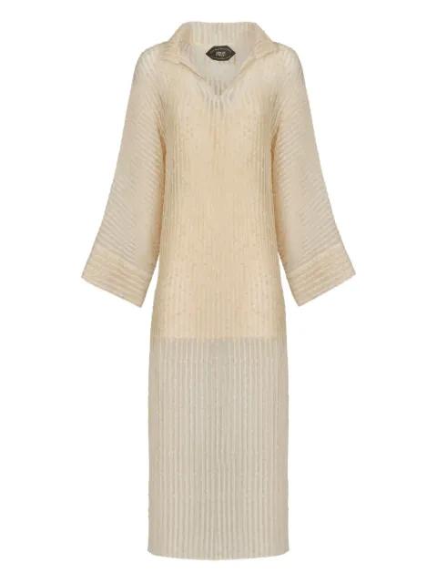 Sestri collared midi dress by TALLER MARMO