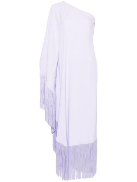 Spritz fringed maxi dress by TALLER MARMO