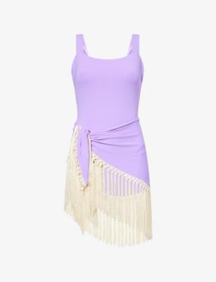 Square-Neck Mini Lido Swimsuit by TALLER MARMO