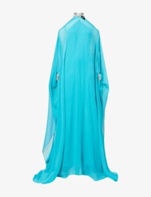 Sza Sza Silk Kaftan Maxi Dress by TALLER MARMO