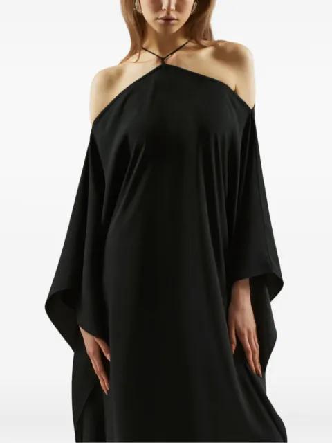 Sza Sza floral-appliqué kaftan by TALLER MARMO