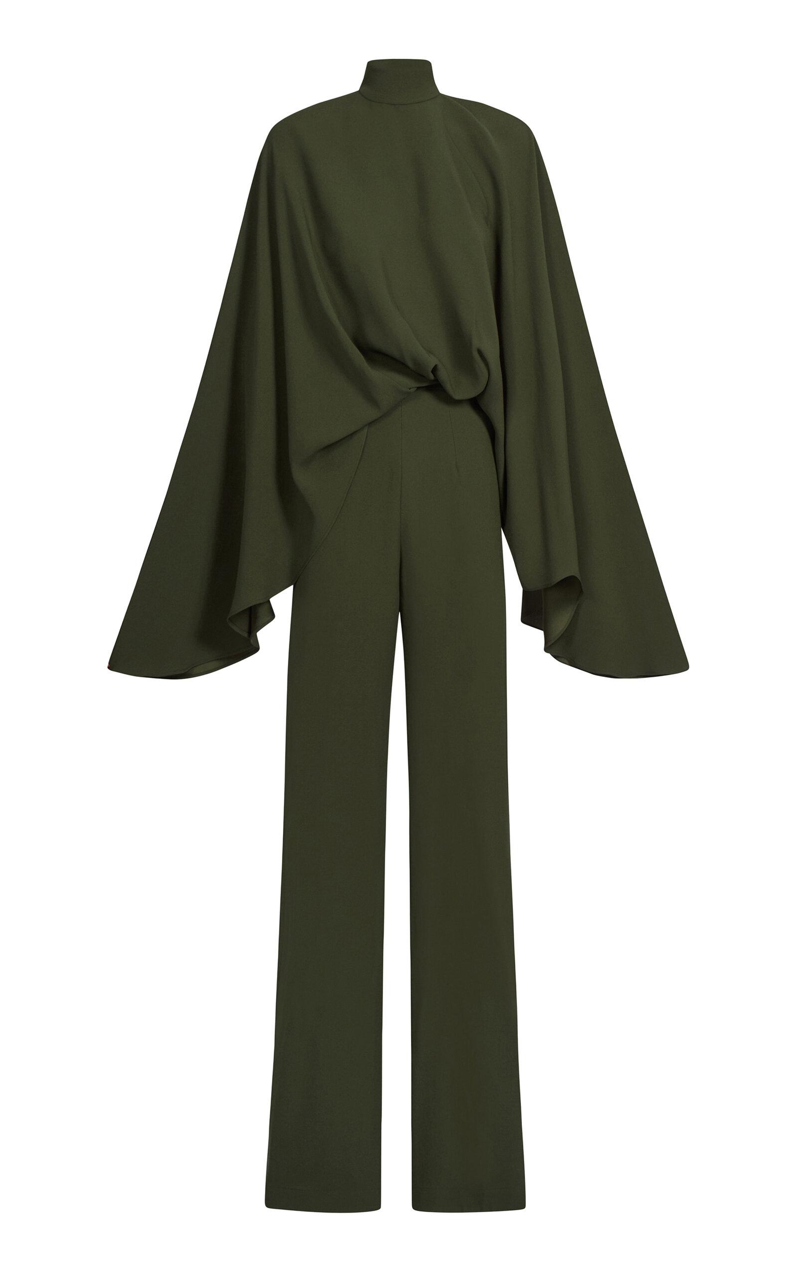 Taller Marmo Eolia Draped Jumpsuit - Moda Operandi by TALLER MARMO