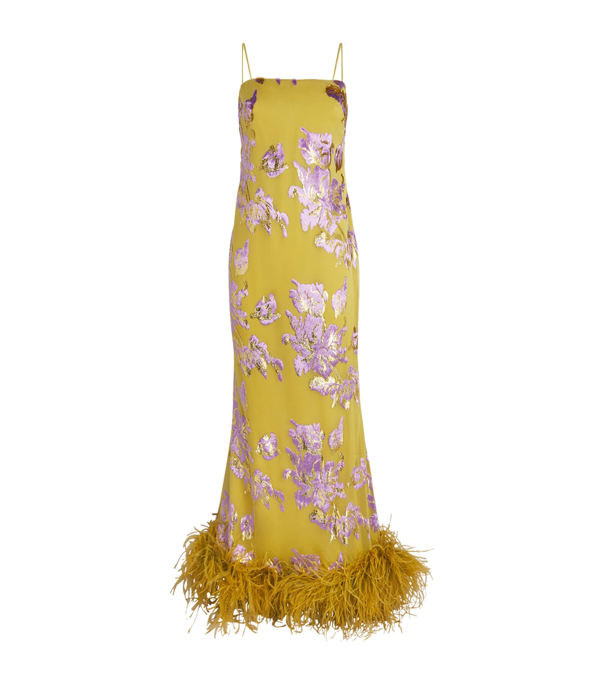 Taller Marmo Floral Polignac Maxi Dress by TALLER MARMO