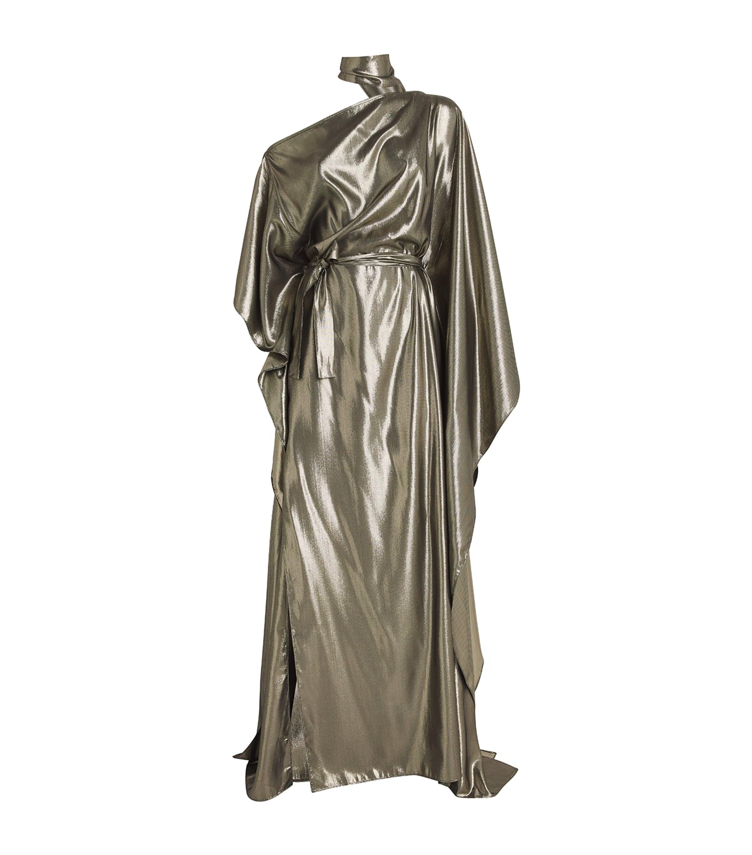 Taller Marmo Lamé Taylor Seventies Kaftan Maxi Dress by TALLER MARMO Taller Marmo Lamé Taylor Seventies Kaftan Maxi Dress by TALLER MARMO