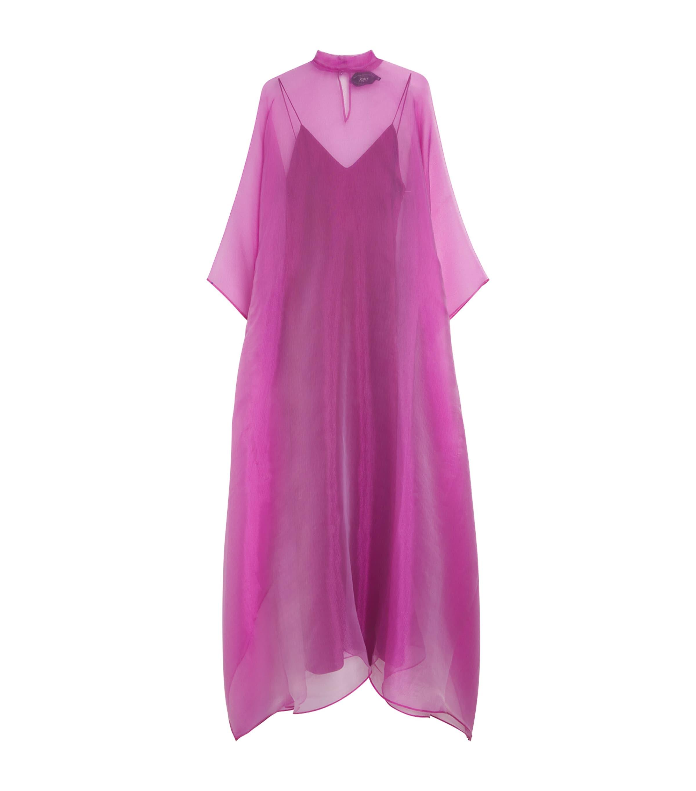 Taller Marmo Organza Sphinx Maxi Kaftan by TALLER MARMO