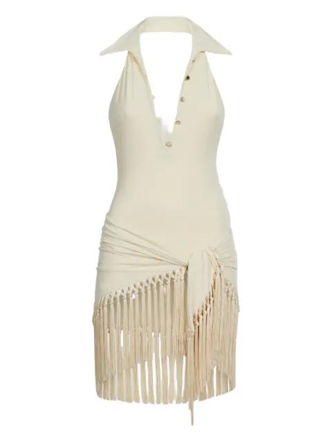 Tropicana fringe swimsuit by TALLER MARMO