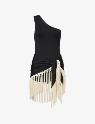 Yacare Asymmetric Swimsuit by TALLER MARMO