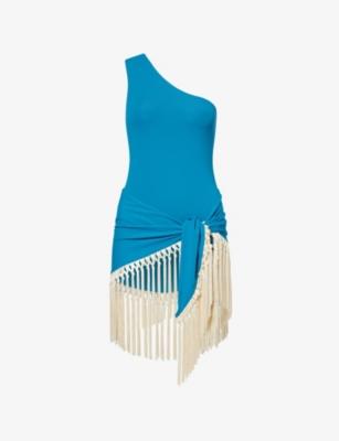 Yacare Asymmetric Swimsuit by TALLER MARMO