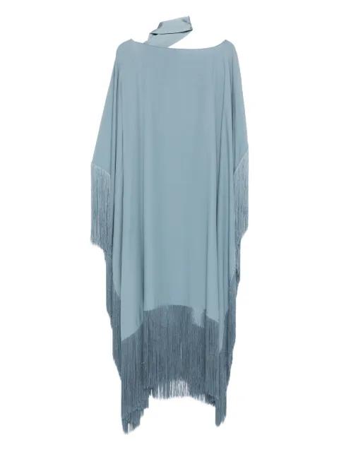 fringed kaftan by TALLER MARMO