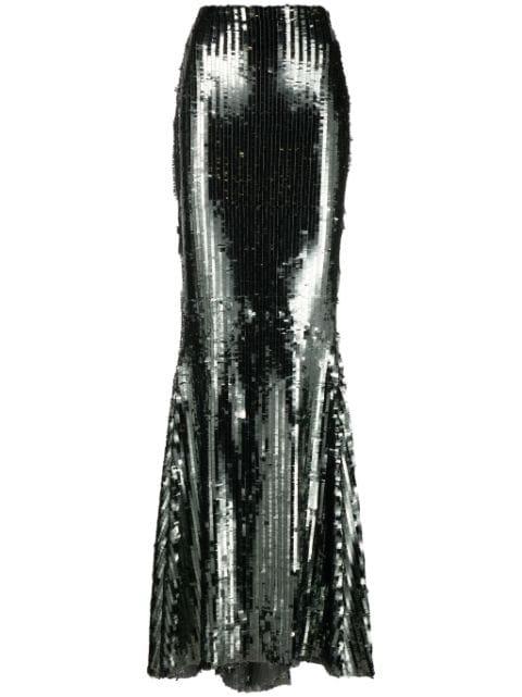 sequinned maxi skirt by TALLER MARMO