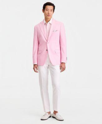 Men's Slim-Fit Patterned Blazer by TALLIA