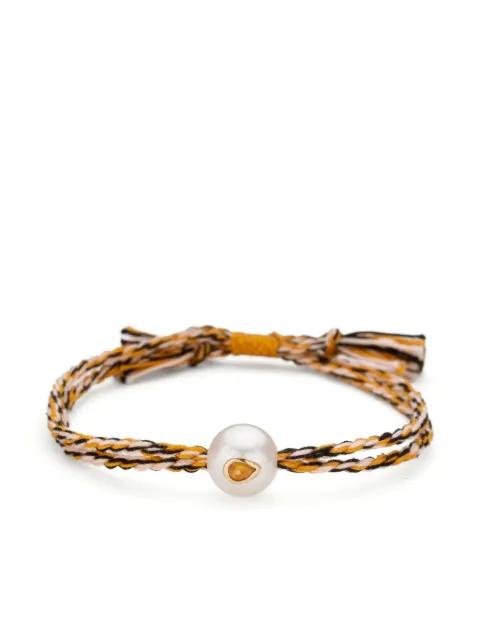 Scarlett pearl citrine bracelet by TAMARA TAICHMAN