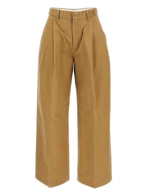 pleated pants by TANAKA