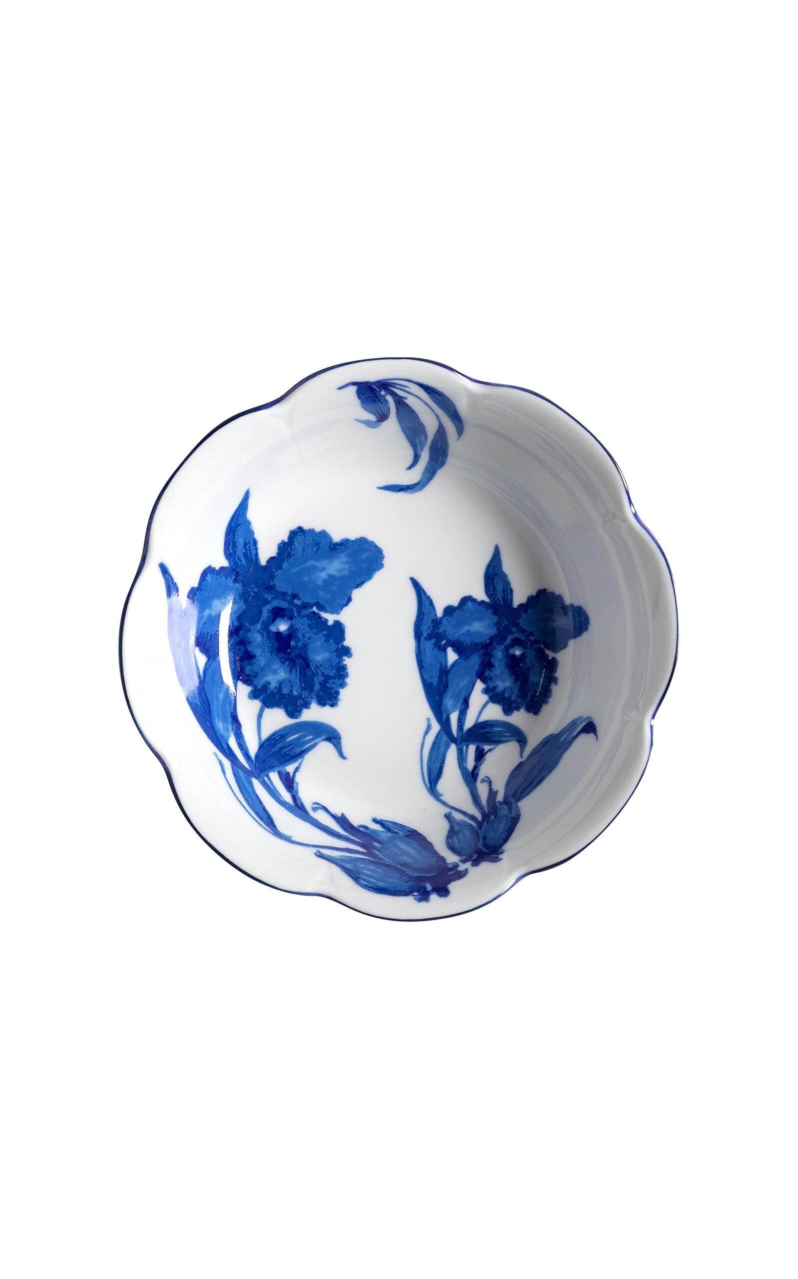 Tania Bulhoes - Casa das Orquideas Soup Plate - Multi - Moda Operandi by TANIA BULHOES