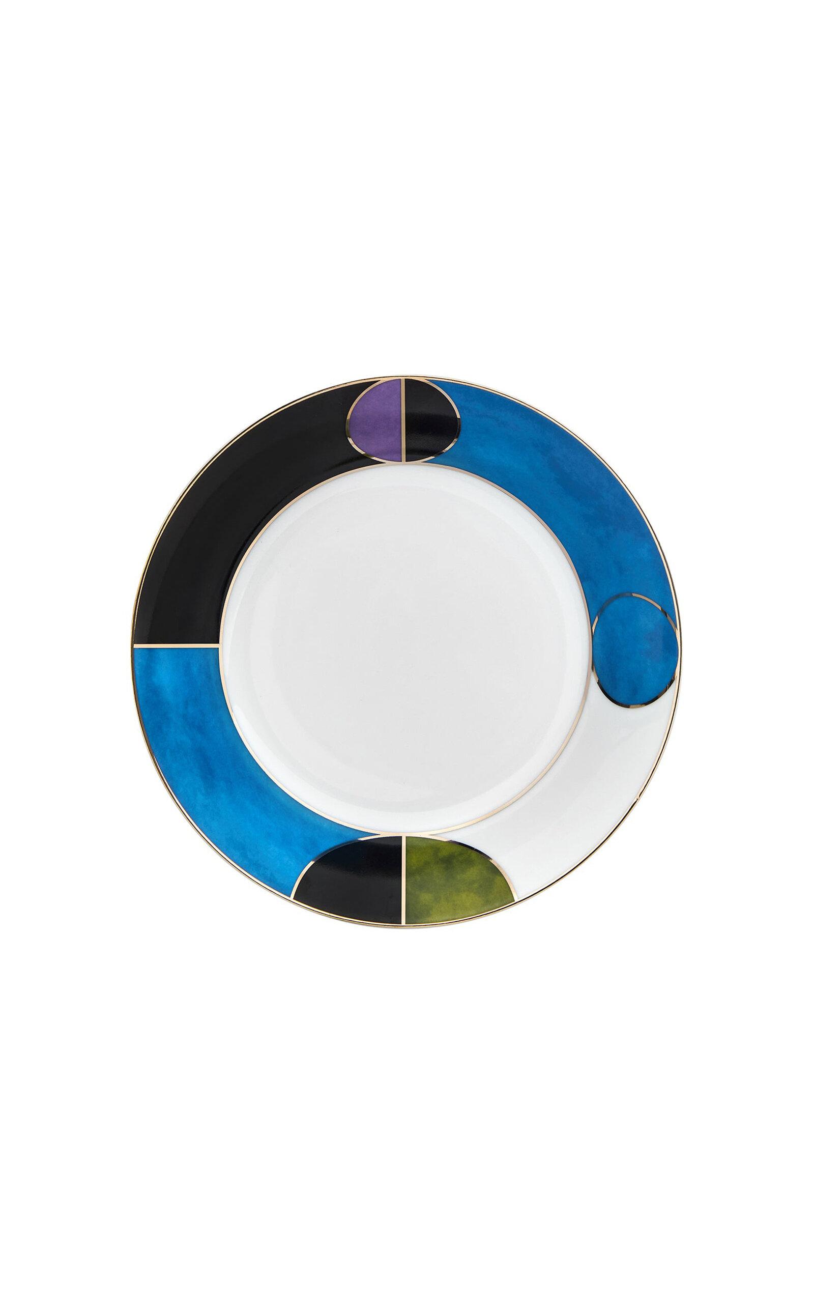 Tania Bulhoes - Porcelain Soup Plate - Blue - Moda Operandi by TANIA BULHOES