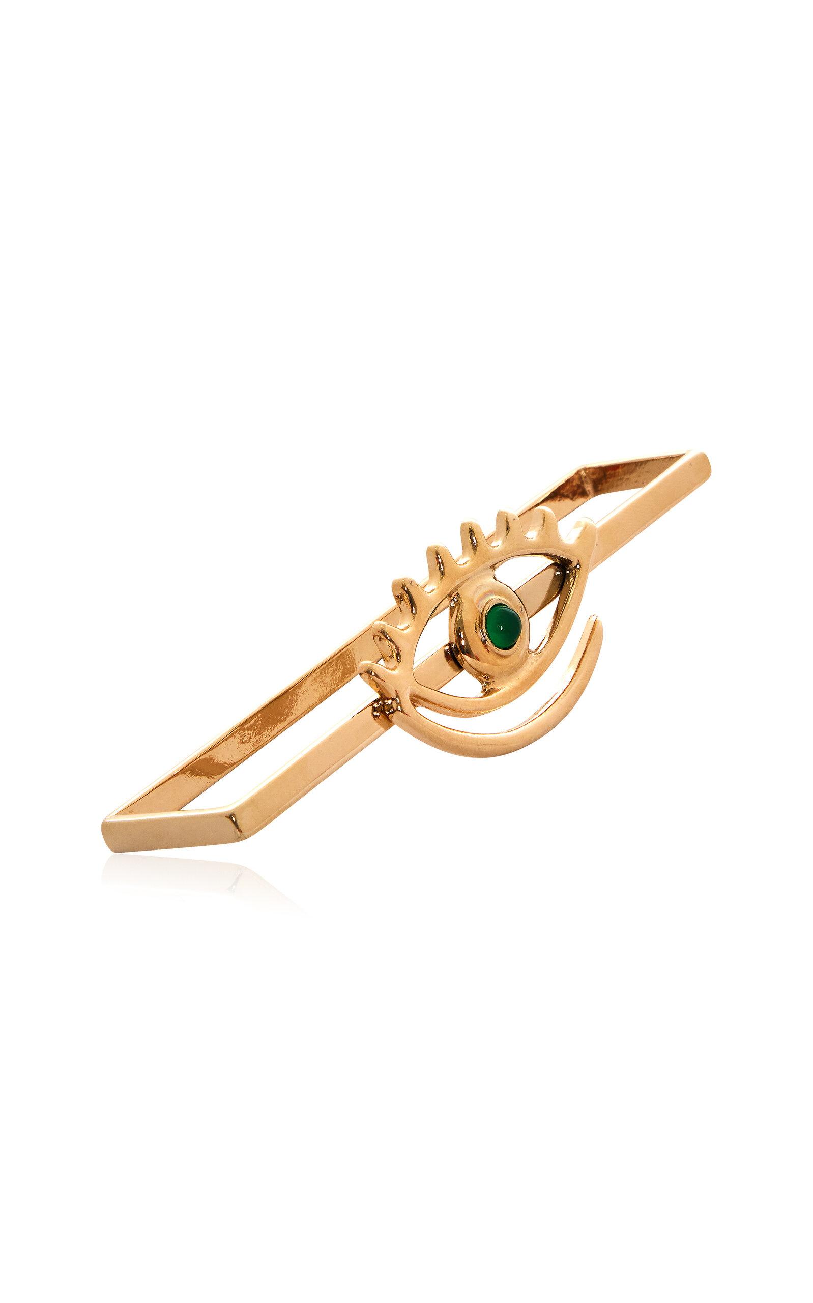 Tania Bulhoes - Set-Of-Two Gold-Plated Napkin Rings - Gold - Moda Operandi by TANIA BULHOES