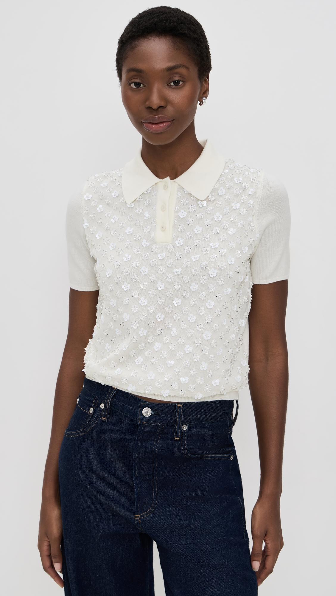 Camilla Knit Top by TANYA TAYLOR