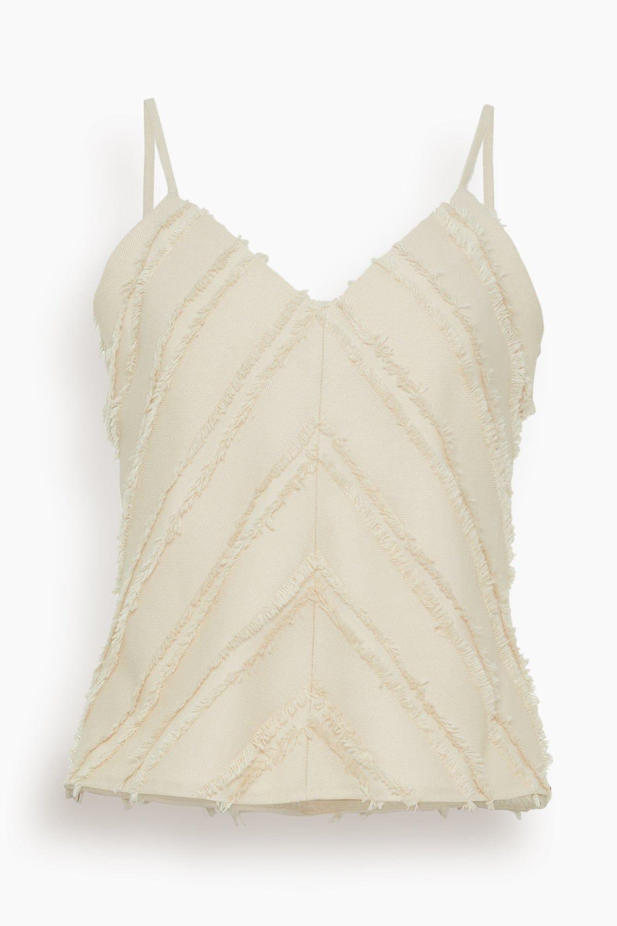 Fraser Top in Cream (TS) by TANYA TAYLOR
