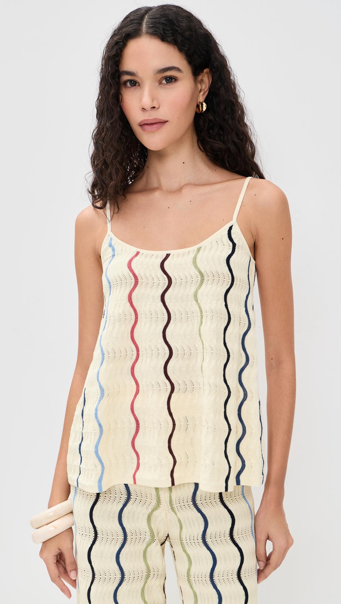 Gigi Knit Tank by TANYA TAYLOR