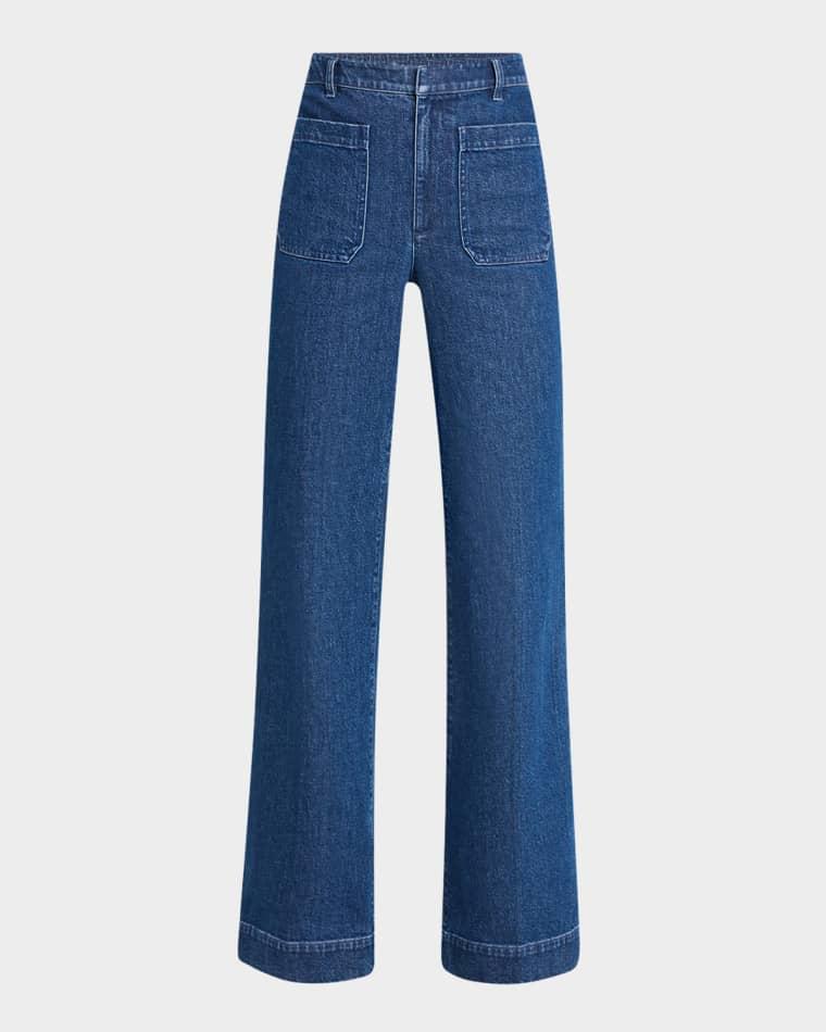 Nicole Patch Pocket Jeans by TANYA TAYLOR