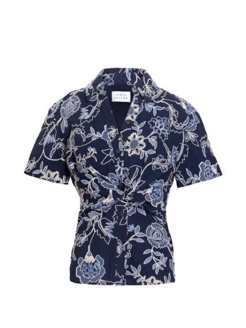 Oakley embroidered top by TANYA TAYLOR