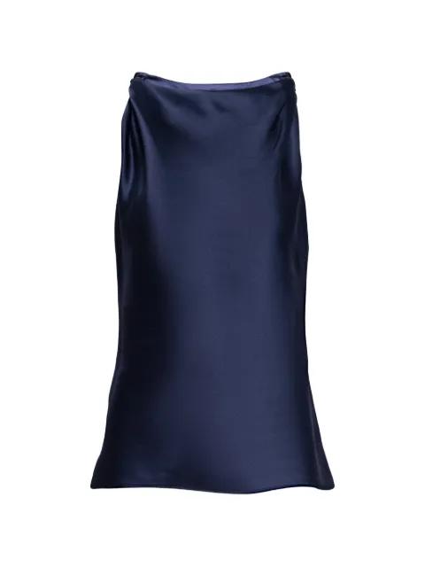 Penny twist-shoulders top by TANYA TAYLOR