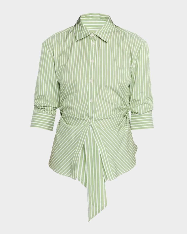 Winslet Striped Top by TANYA TAYLOR