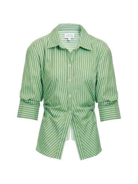 Winslet striped shirt by TANYA TAYLOR