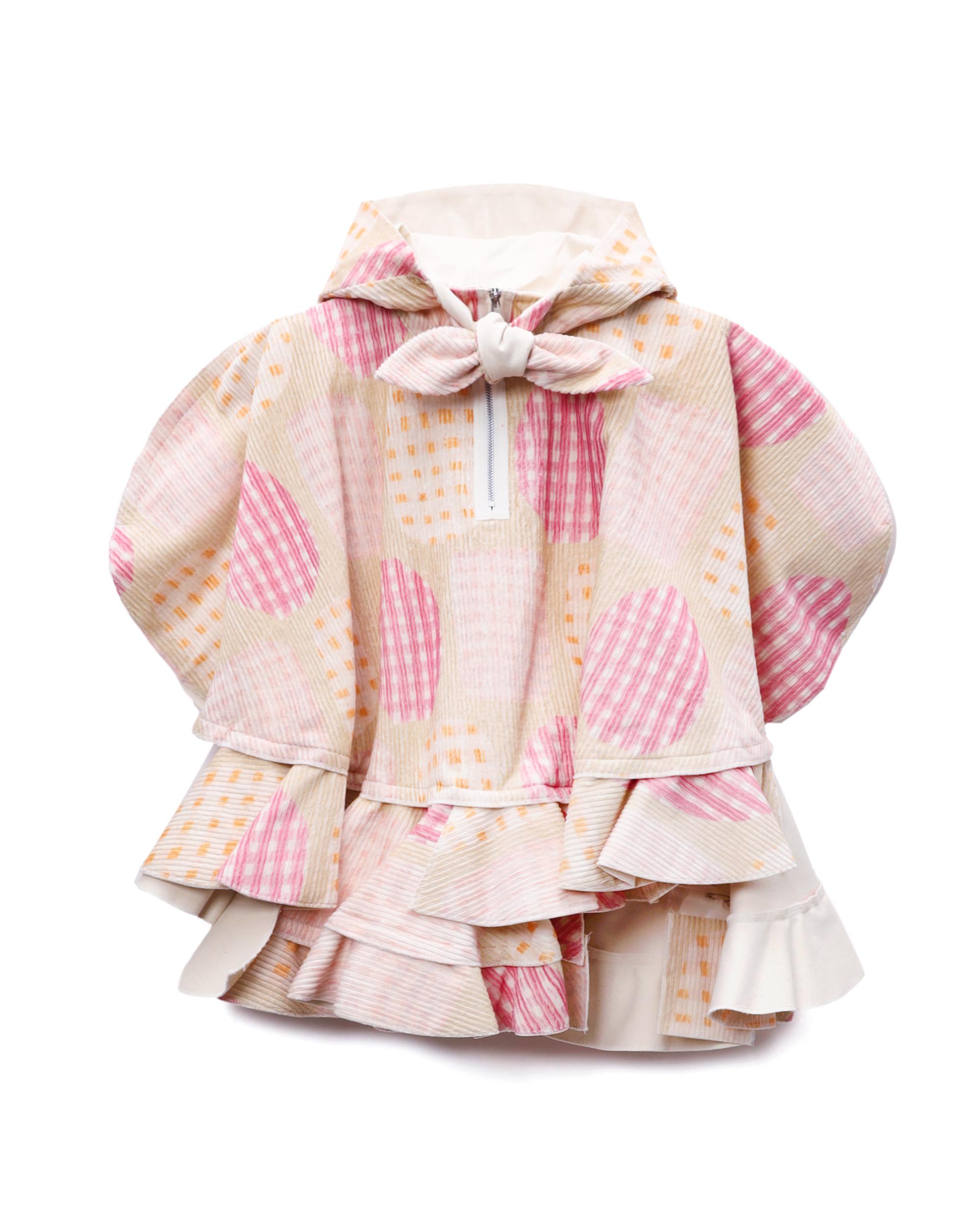 Hooded poncho by TAO