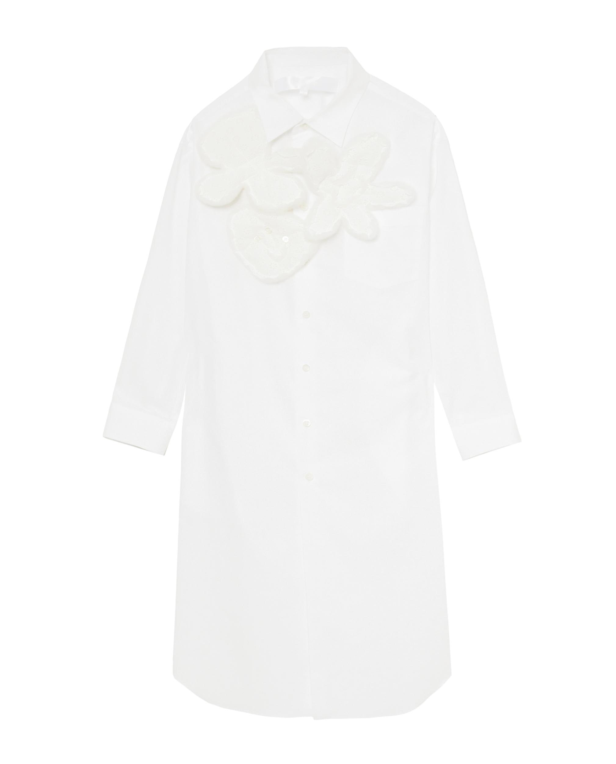 Layered shirt dress by TAO