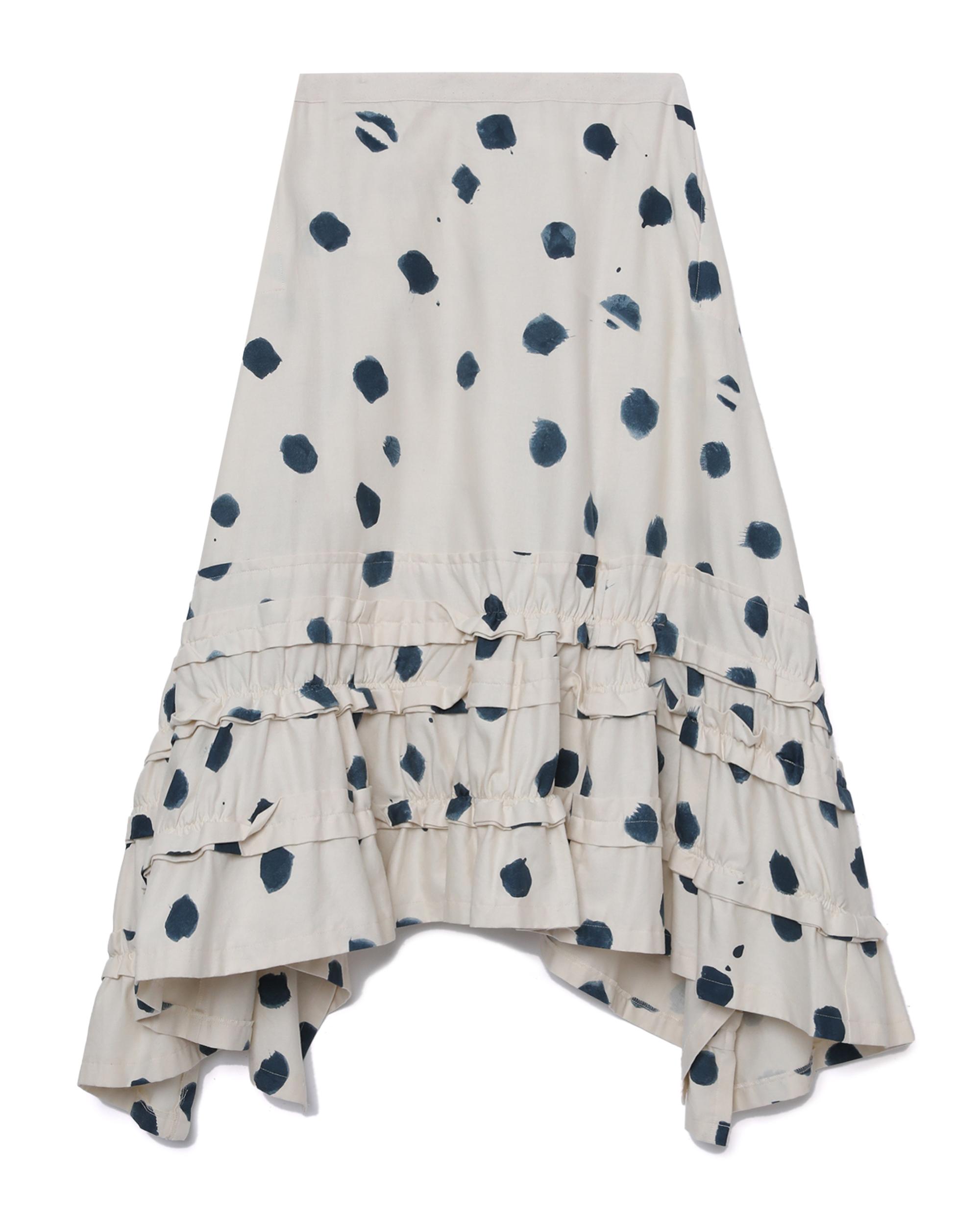 Polka dot midi skirt by TAO