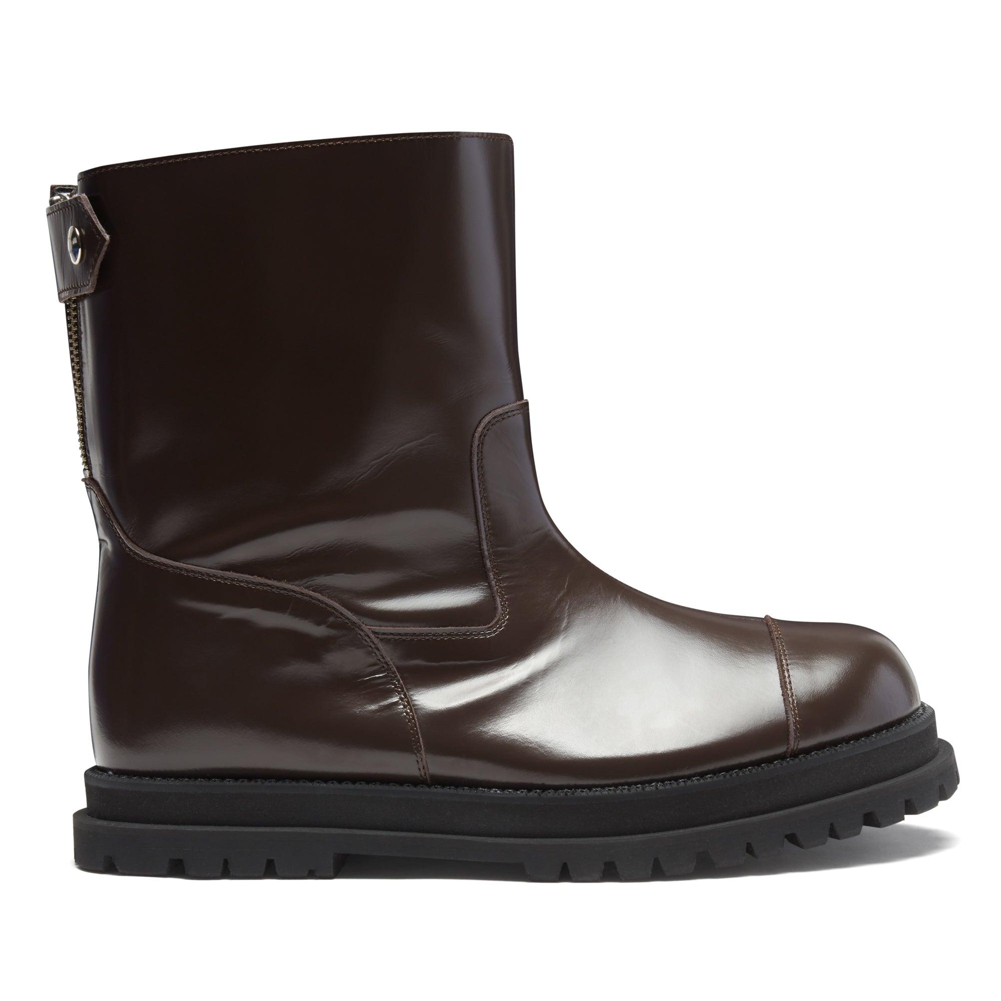 Tao - Ankle Leather Boots - (Brown) by TAO